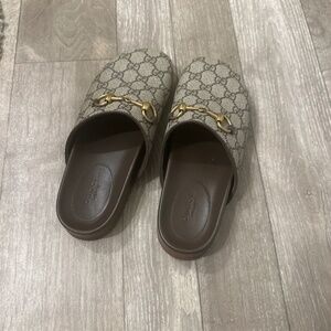 Gucci mules 37 and1/2